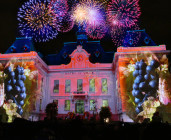 Spectacle de la mise en perce du Beaujolais Nouveau