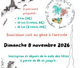 Randonnée pédestre d'automne