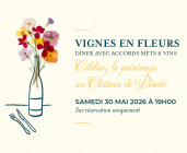 Dîner Vignes en Fleurs au Château de Poncié