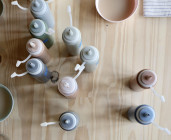 Atelier décor sur céramique • Cache-pot médium