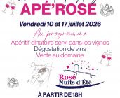 Apé'rose dans les vignes
