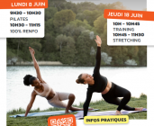 Séance outdoor au lac du colombier by l'appart fitness Anse