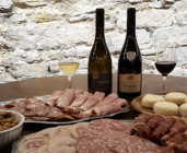 Visite commentée, dégustation vins Bio avec produits fermiers