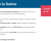 Fête de la Saône