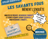Atelier scientifique : les savants fous mènent l'enquête