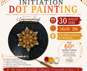 Atelier initiation dot painting