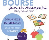 Bourse jeux & vêtements