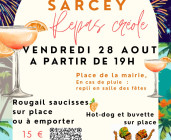 Soirée créole, repas et feu d'artifice