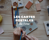 Atelier décor sur céramique • Les cartes postales de l'été