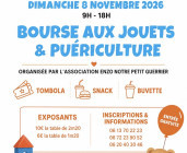 Bourse aux jouets solidaire pour Enzo