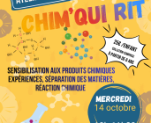 Atelier scientifique : Chim'qui rit