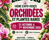 14ème salon des orchidées et plantes rares