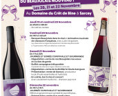 Beaujolais Nouveau au domaine du Crêt de Bine