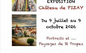 Exposition de peintures - huiles sur toiles