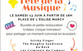 Fête de la musique à Marcy Sur Anse 