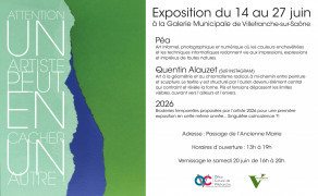 Exposition "Attention un artiste peut en cacher un autre !"