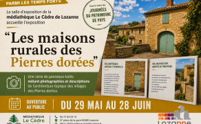 Lozanne présente les Maisons rurales des pierres dorées