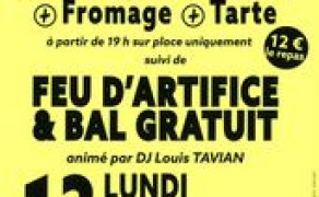 Feu d'artifice et bal