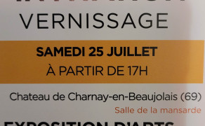 Vernissage de l'exposition d'arts