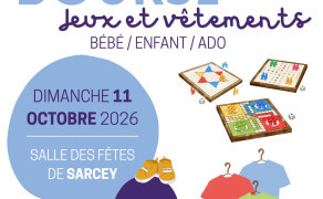 Bourse jeux & vêtements