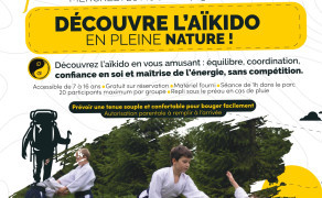 Découvre l'aïkido en pleine nature !