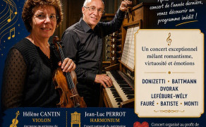 Harmonium et Violon. Voyage musical à Bagnols