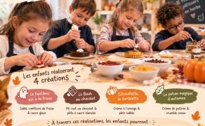 Atelier pâtisserie spécial enfants