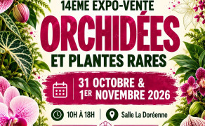 14ème salon des orchidées et plantes rares