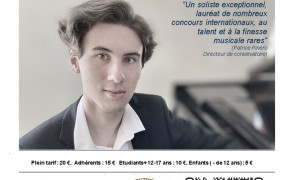 Concert de piano de Clément Bouvery
