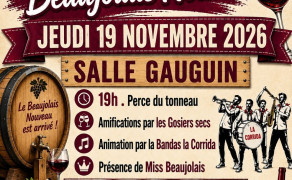 Sortie Beaujolais Nouveaux
