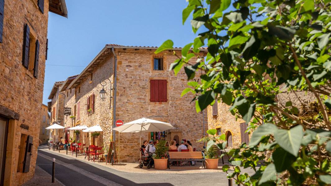 Oingt, village typique des Pierres Dorées