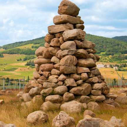 La légende de la Tour Bourdon 

Ce géosite situé à Régnié-Durette en haut d'une colline est un véritable reflet de la diversité des roches en Beaujolais. 

 Les blocs de grès quartzite découverts lors de la plantation de pieds de vignes,  ils seraient issus d'anciens petits glaciers venant de la montagne de Rochefort à proximité. 

Sur place, vous aurez une vue à 360c sur les vignes, l'église aux deux clochers, et les monts du Beaujolais. Un lieu à ne pas manquer ! 

 Pour y accéder, il faut vous y rendre à pied, lors d'une randonnée sur les alentours de Régnié-Durette, ou lors d'une virée sur la Voie Verte du Beaujolais en empruntant la D9 en direction du village (attention pas de voie cyclable sur cette portion). 

#beaujolais #geoparc #geologie #tourisme #vignes