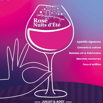 Rosé Nuits d'Été LE PROGRAMME 

De fin juin et jusqu'à fin août, participez aux soirées festives consacrées au Beaujolais Rosé. 

Spectacles, marchés nocturnes, danse, théâtre ... une programmation d'une quarantaine de dates pour se retrouver profiter des soirées estivales en Beaujolais !

Retrouvez le programme complet sur notre site web ou version papier disponible dans nos antennes touristiques : 
https://www.beaujolais-tourisme.com/festival-rose-nuits-d-ete.html

L'abus d'alcool est dangereux pour la santé et À consommer avec modération.

Beaujolais Tourisme

#beaujolais #rose #gamay #soiréesdété #marchesnocturnes